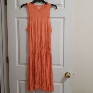 Orange gap dress
